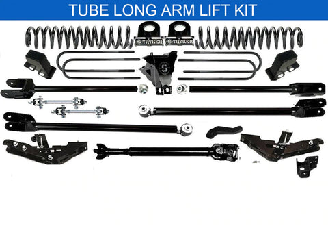 TUBE LONG ARM 8" F250 F350 4-LINK LIFT KIT 2023 to 2024 SUPER DUTY
