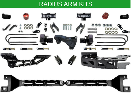 2017 - 2022 3.5" F450 F550 FABRICATED RADIUS ARM LIFT