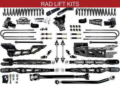 10" RAD F450 4-LINK LIFT KIT 2023 to 2024 SUPER DUTY