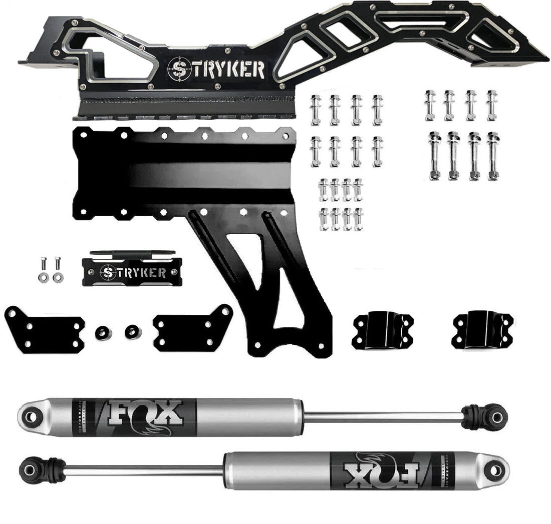 2017 to 2022 Ford F250 F350 Super Duty Truss Dual Steering Stabilizer - V4