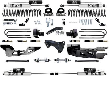 4.5" F450 F550 RADIUS ARM Badged DROP LIFT KIT 2023 to 2024 SUPER DUTY