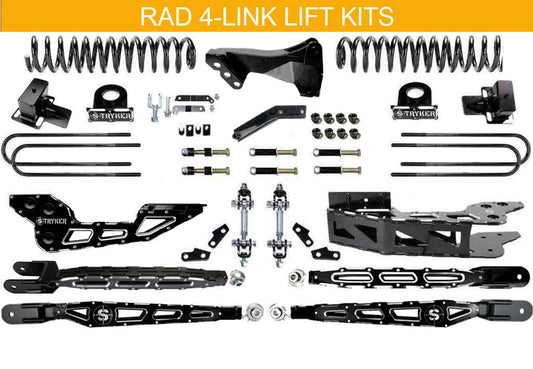 4.5" RAD F250 F350 4-LINK LIFT KIT 2023 to 2024 SUPER DUTY