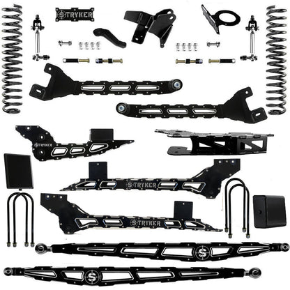 2019 to 2024 8" 3500 Fabricated Radius Arm LIFT KIT