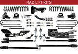 4.5" F450 Tube 4-LINK LIFT KIT FOR 2023 to 2024