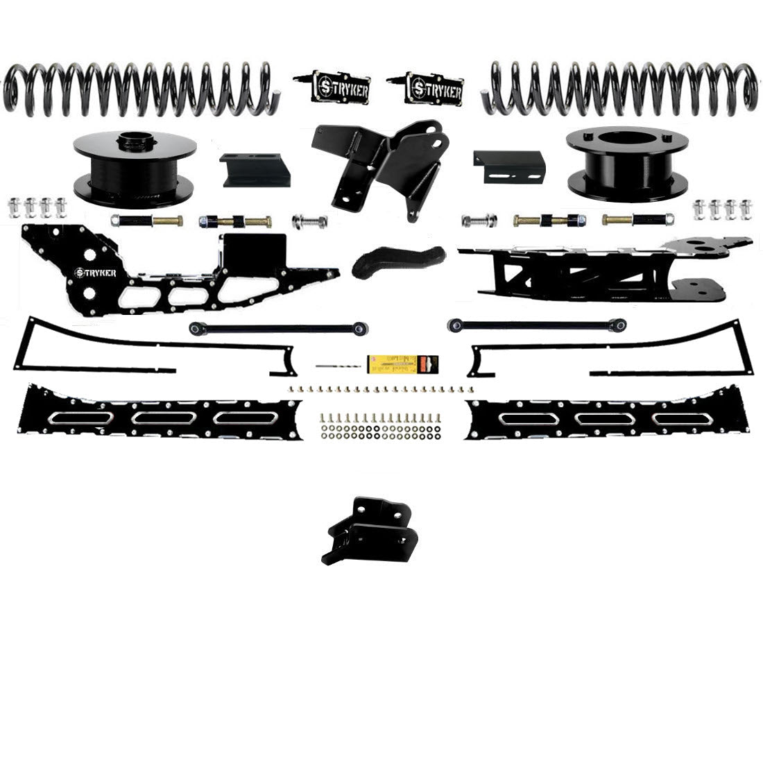 6" Ram 2500 RADIUS Arm Badged Lift Kit for 2019 TO 2024 DODGE RAM