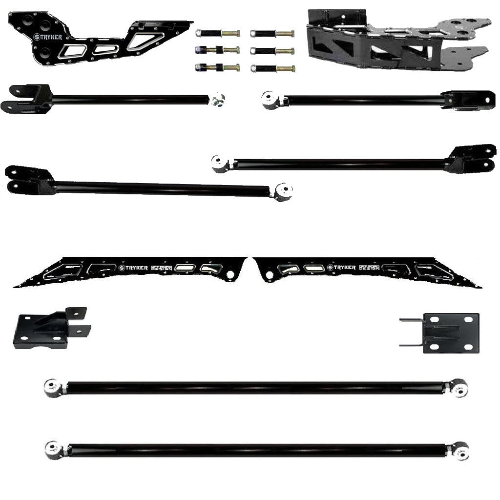 0" to 10" RAD TUBE F250 F350 4-LINK UPGRADE KIT 2023 to 2024 SUPER DUTY