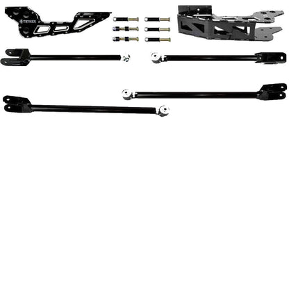 0" to 10" RAD TUBE F450 4-LINK UPGRADE KIT 2023 to 2024 SUPER DUTY