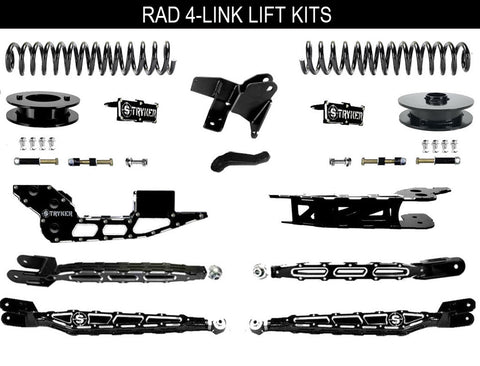 4" Ram 2500 Lift Kit 4-Link 2019 TO 2024 DODGE RAM HEAVY DUTY