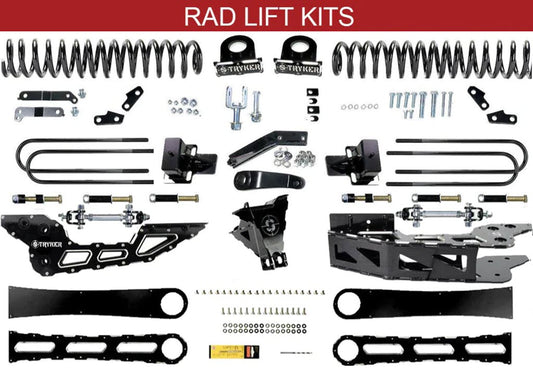 6" F250 F350 Badged RAD  DROP LIFT KIT 2011 TO 2016 Ford Super Duty