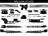 6" Ram 2500 4-Link Lift Kit for 2014 TO 2018 DODGE RAM HEAVY DUTY