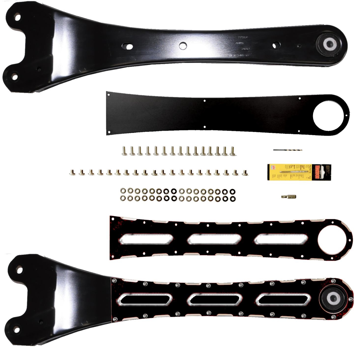 “RAD” series (Radius Arm) 2017 2022 F250 F350 SUPER DUTY Identity ARM Badge Kit