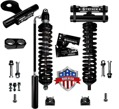 F250 F350 FRONT Reservoir Coilover Conversion Kit 2017 to 2024 Super Duty