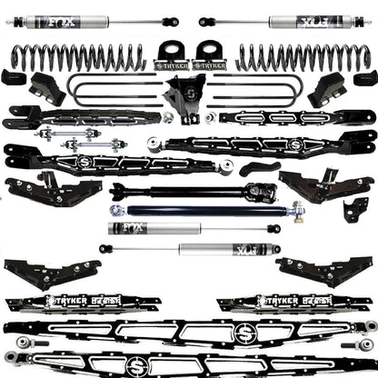 LONG ARM 10" F250 F350 4-LINK LIFT KIT 2017-2022 SUPER DUTY