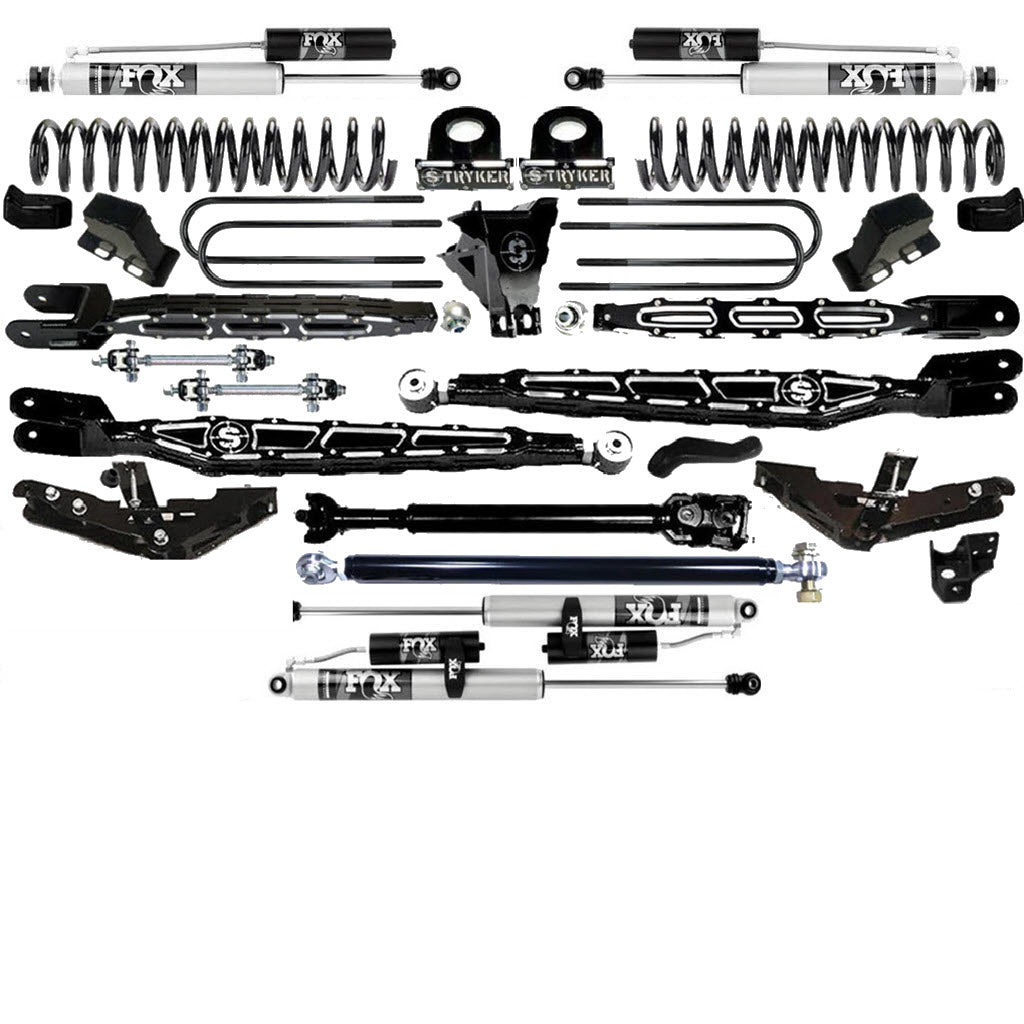 LONG ARM 10" F250 F350 4-LINK LIFT KIT 2011-2016 SUPER DUTY