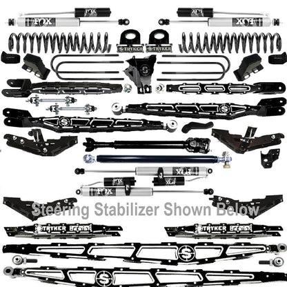 LONG ARM 10" F250 F350 4-LINK LIFT KIT 2017-2022 SUPER DUTY