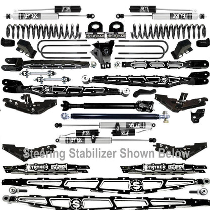 LONG ARM 10" F250 F350 4-LINK LIFT KIT 2011-2016 SUPER DUTY