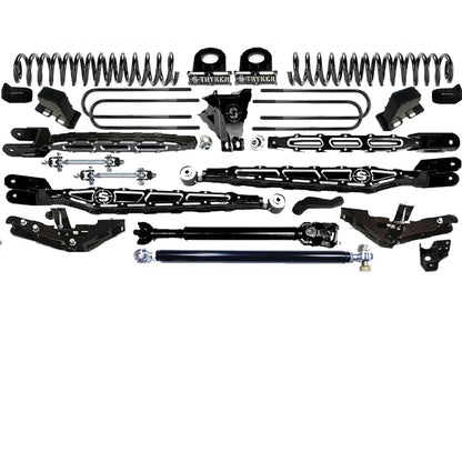 LONG ARM 10" F250 F350 4-LINK LIFT KIT 2017-2022 SUPER DUTY