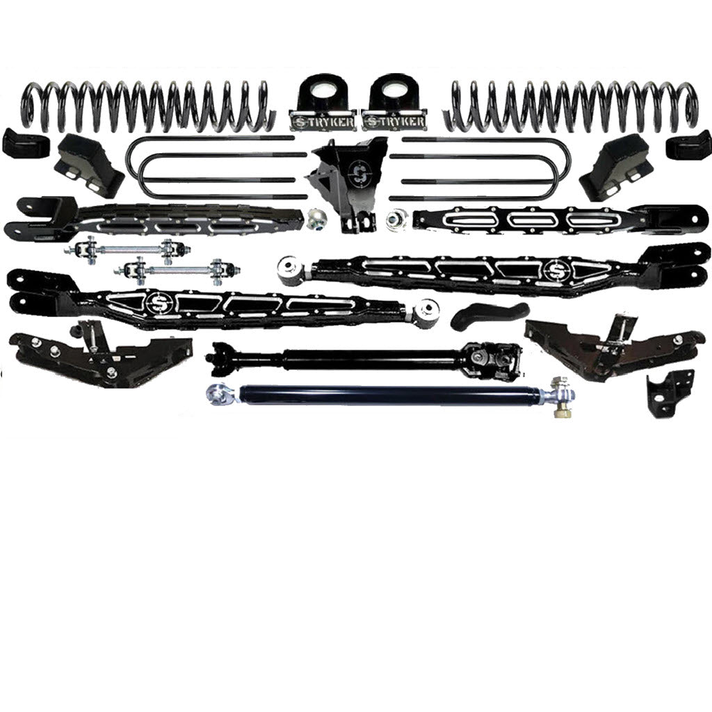 LONG ARM 10" F250 F350 4-LINK LIFT KIT 2011-2016 SUPER DUTY