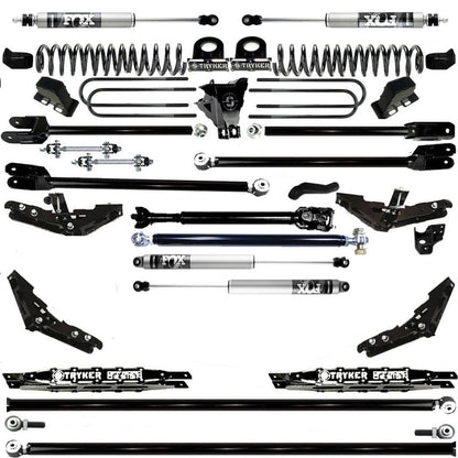 TUBE LONG ARM 10" F250 F350 4-LINK LIFT KIT 2023 to 2024 SUPER DUTY