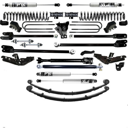 TUBE LONG ARM 12" F250 F350 4-LINK LIFT KIT 2017-2022 SUPER DUTY 4WD