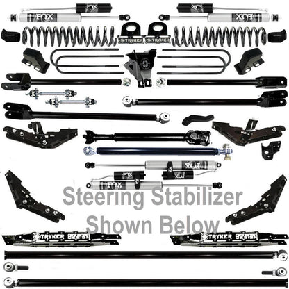 TUBE LONG ARM 10" F250 F350 4-LINK LIFT KIT 2023 to 2024 SUPER DUTY