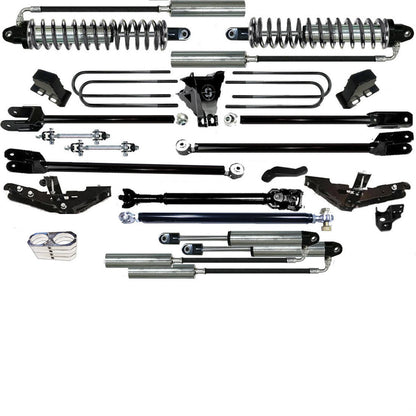 TUBE LONG ARM 10" F250 F350 4-LINK LIFT KIT 2011-2016 SUPER DUTY