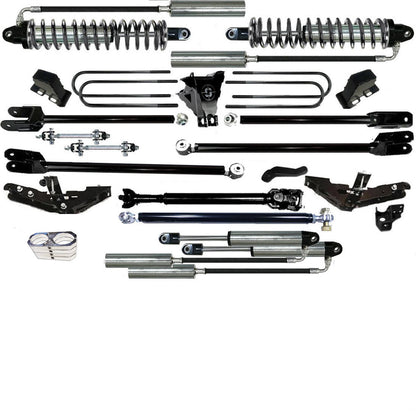 TUBE LONG ARM 10" F250 F350 4-LINK LIFT KIT 2017-2022 SUPER DUTY