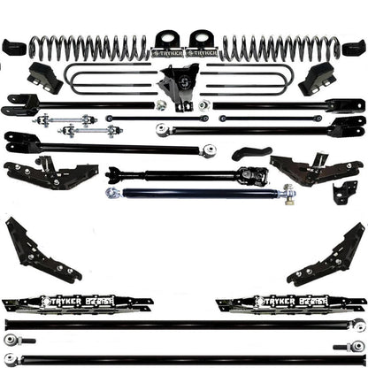 TUBE LONG ARM 10" F450 4-LINK LIFT KIT 2023 to 2024 SUPER DUTY