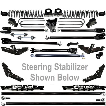 TUBE LONG ARM 10" F250 F350 4-LINK LIFT KIT 2017-2022 SUPER DUTY