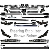 TUBE LONG ARM 10" F250 F350 4-LINK LIFT KIT 2023 to 2024 SUPER DUTY