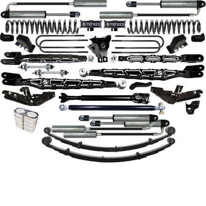 LONG ARM 12" F250 F350 4-LINK LIFT KIT 2017-2022 SUPER DUTY