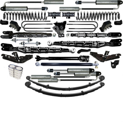 LONG ARM 12" F250 F350 4-LINK LIFT KIT 2011-2016 SUPER DUTY