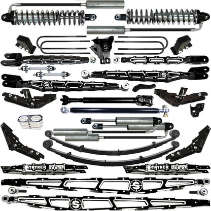 LONG ARM 12" F250 F350 4-LINK LIFT KIT 2011-2016 SUPER DUTY