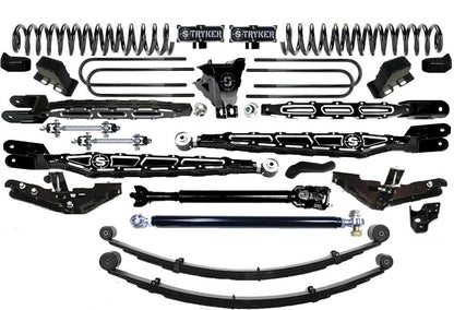 LONG ARM 12" F250 F350 4-LINK LIFT KIT 2011-2016 SUPER DUTY