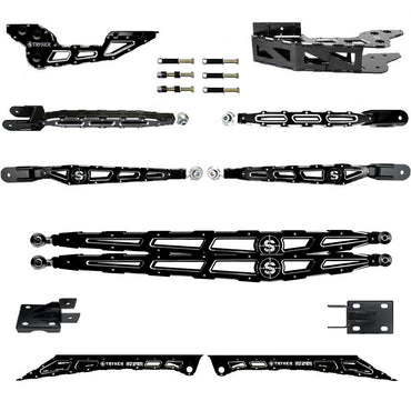 3 1/2" to 8" RAD F250 F350 4-LINK UPGRADE KIT 2017-2022 SUPER DUTY