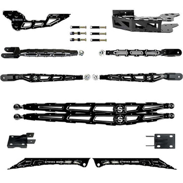 3 1/2" to 8" RAD F250 F350 4-LINK UPGRADE KIT 2011-2016 SUPER DUTY