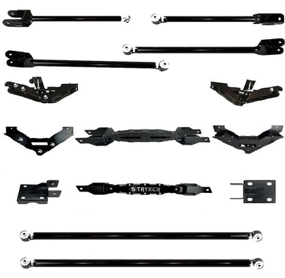 7" to 14" F250 F350 TUBE LONG ARM 4-Link Lift Upgrade for 2017-2022 Super Duty