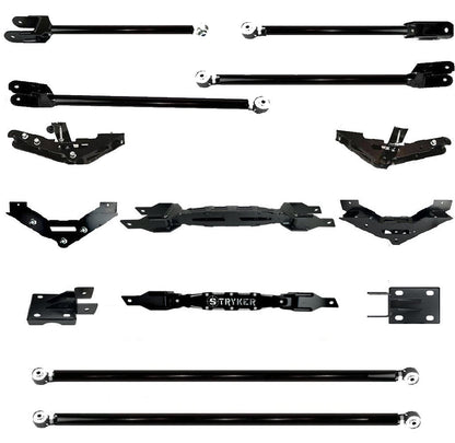 7" to 14" F250 F350 TUBE LONG ARM 4-Link Lift Upgrade for 2023 to 2024 Super Duty