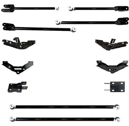 7" to 14" F250 F350 TUBE LONG ARM 4-Link Lift Upgrade for 2017-2022 Super Duty