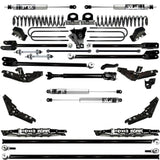 TUBE LONG ARM 8" F450 4-LINK LIFT KIT 2017-2022 SUPER DUTY