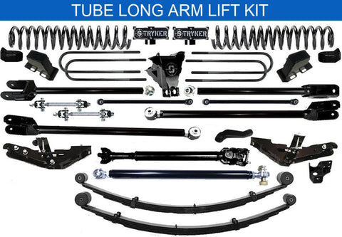 TUBE LONG ARM 12" F450 4-LINK LIFT KIT 2023 to 2024 SUPER DUTY