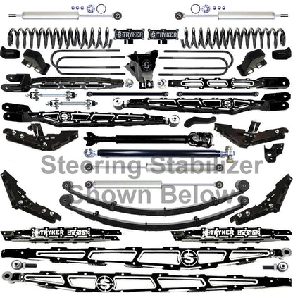 LONG ARM 12" F450 4-LINK LIFT KIT 2017-2022 SUPER DUTY