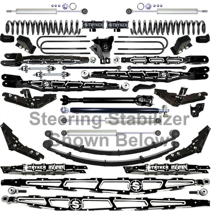 LONG ARM 12" F450 4-LINK LIFT KIT 2023 to 2024 SUPER DUTY