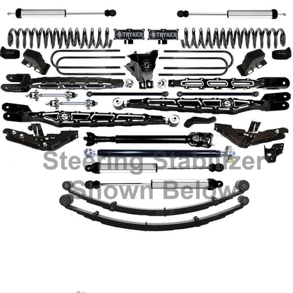 LONG ARM 12" F450 4-LINK LIFT KIT 2023 to 2024 SUPER DUTY