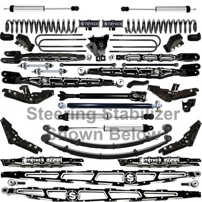 LONG ARM 12" F450 4-LINK LIFT KIT 2023 to 2024 SUPER DUTY