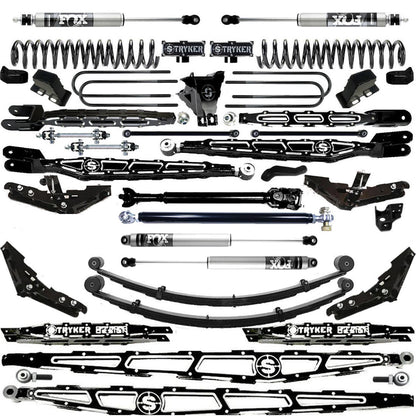 LONG ARM 12" F450 4-LINK LIFT KIT 2017-2022 SUPER DUTY