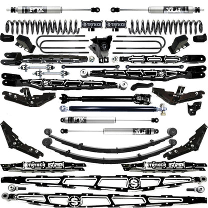 LONG ARM 12" F450 4-LINK LIFT KIT 2023 to 2024 SUPER DUTY