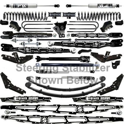 LONG ARM 12" F450 4-LINK LIFT KIT 2017-2022 SUPER DUTY