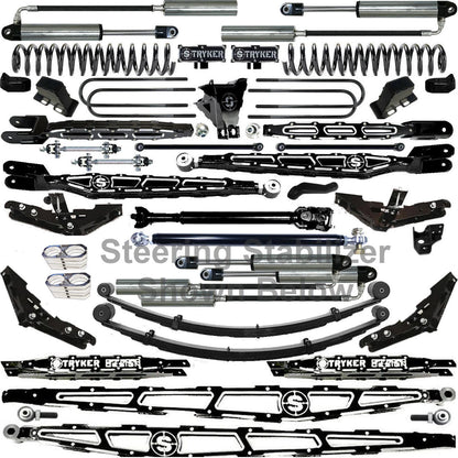 LONG ARM 12" F450 4-LINK LIFT KIT 2023 to 2024 SUPER DUTY