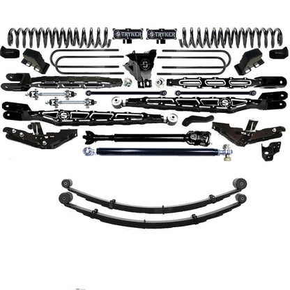 LONG ARM 12" F450 4-LINK LIFT KIT 2023 to 2024 SUPER DUTY